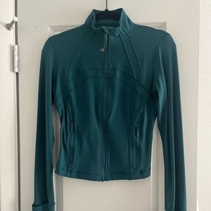 Lululemon Define Jacket Nulu Size 6 in Storm Teal
